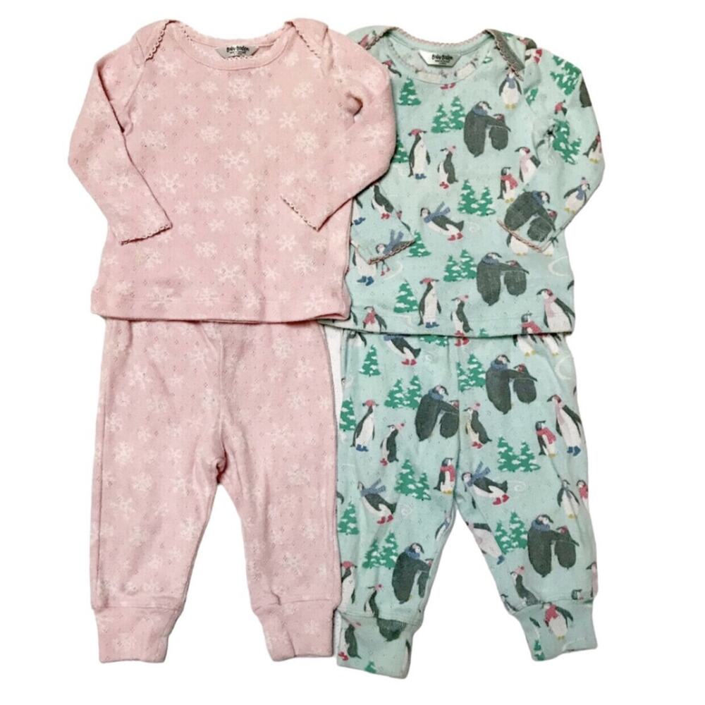 Baby Boden Winter Pajama Bundle Size 6-9m